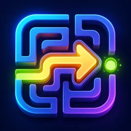 Icono de Dash Maze: Path Puzzle